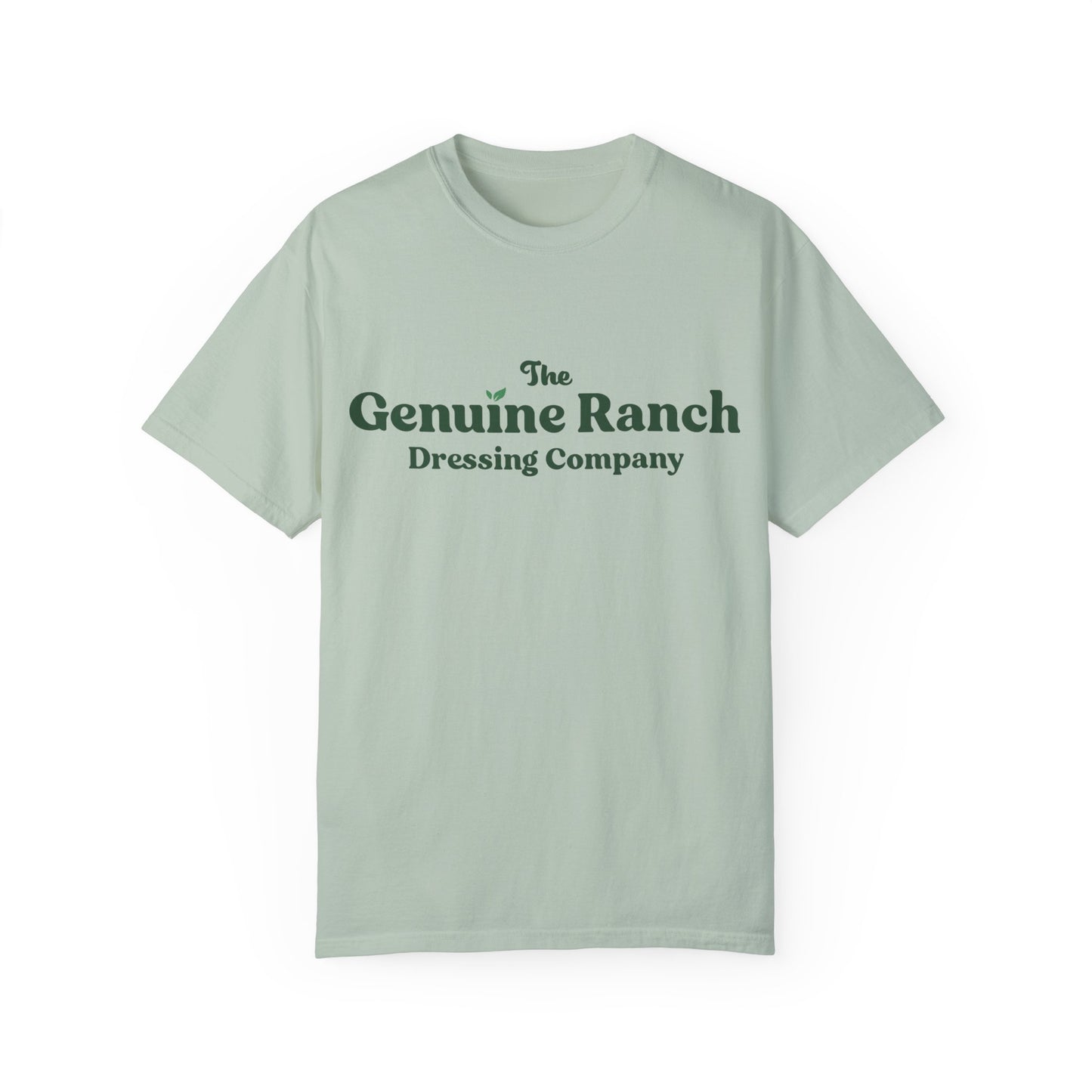 Genuine Ranch Unisex Garment-Dyed T-shirt - Casual Farmhouse Style 2 logo