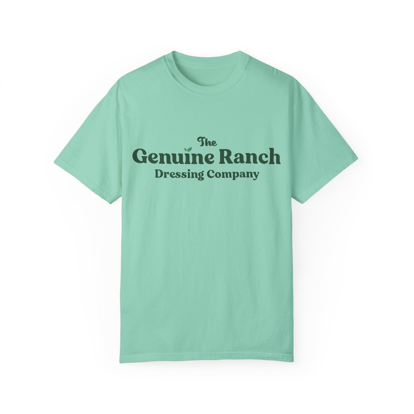 Genuine Ranch Unisex Garment-Dyed T-shirt - Casual Farmhouse Style 2 logo