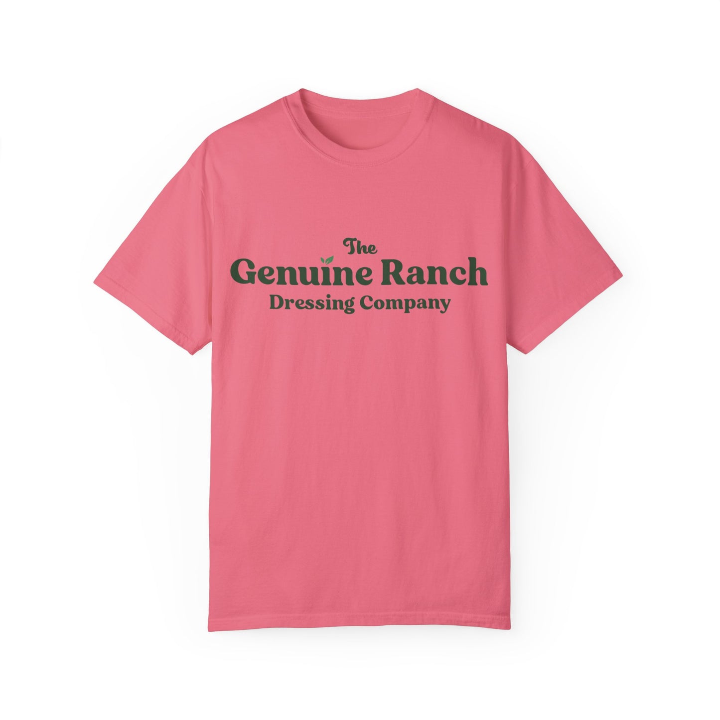 Genuine Ranch Unisex Garment-Dyed T-shirt - Casual Farmhouse Style 2 logo