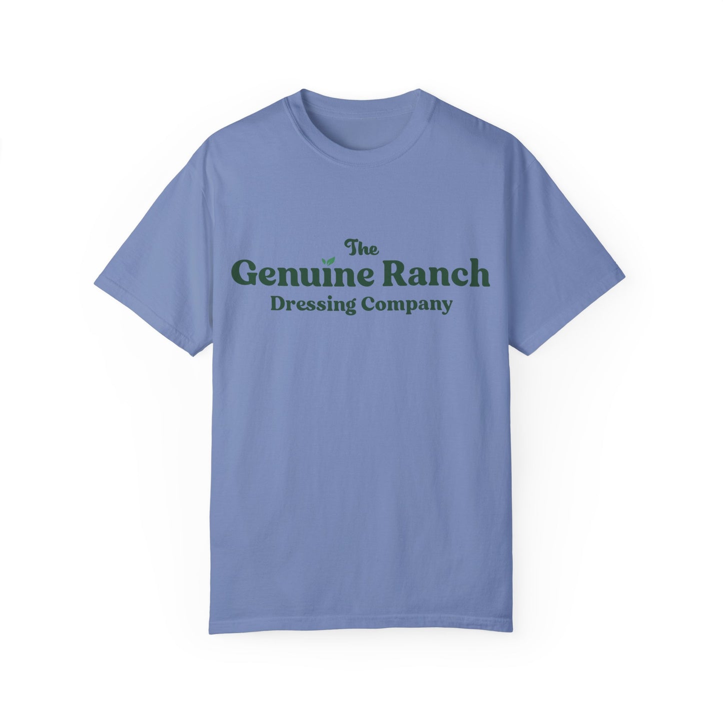 Genuine Ranch Unisex Garment-Dyed T-shirt - Casual Farmhouse Style 2 logo