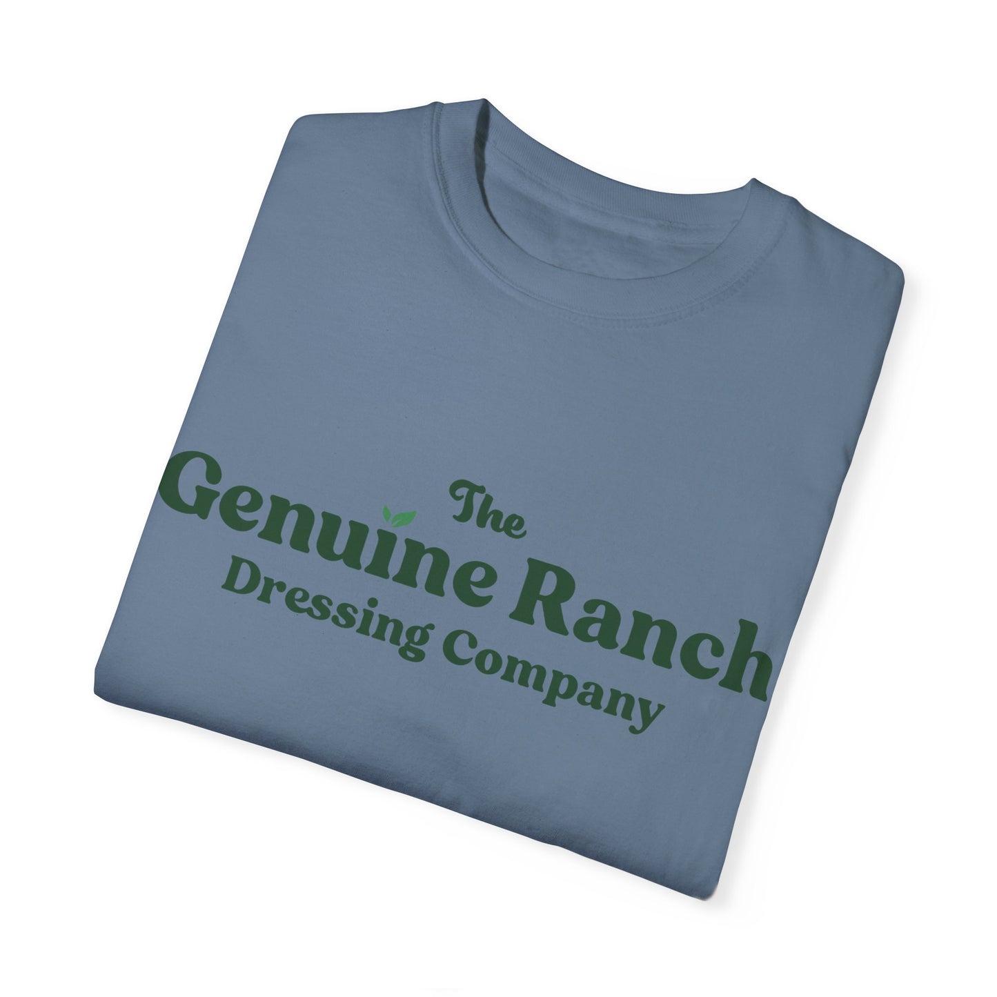 Genuine Ranch Unisex Garment-Dyed T-shirt - Casual Farmhouse Style 2 logo