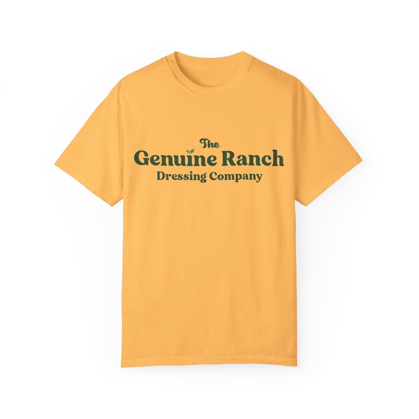 Genuine Ranch Unisex Garment-Dyed T-shirt - Casual Farmhouse Style 2 logo
