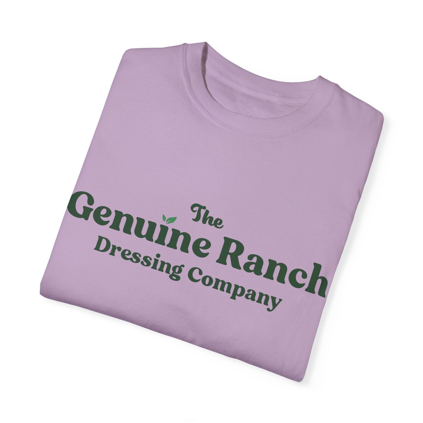 Genuine Ranch Unisex Garment-Dyed T-shirt - Casual Farmhouse Style 2 logo