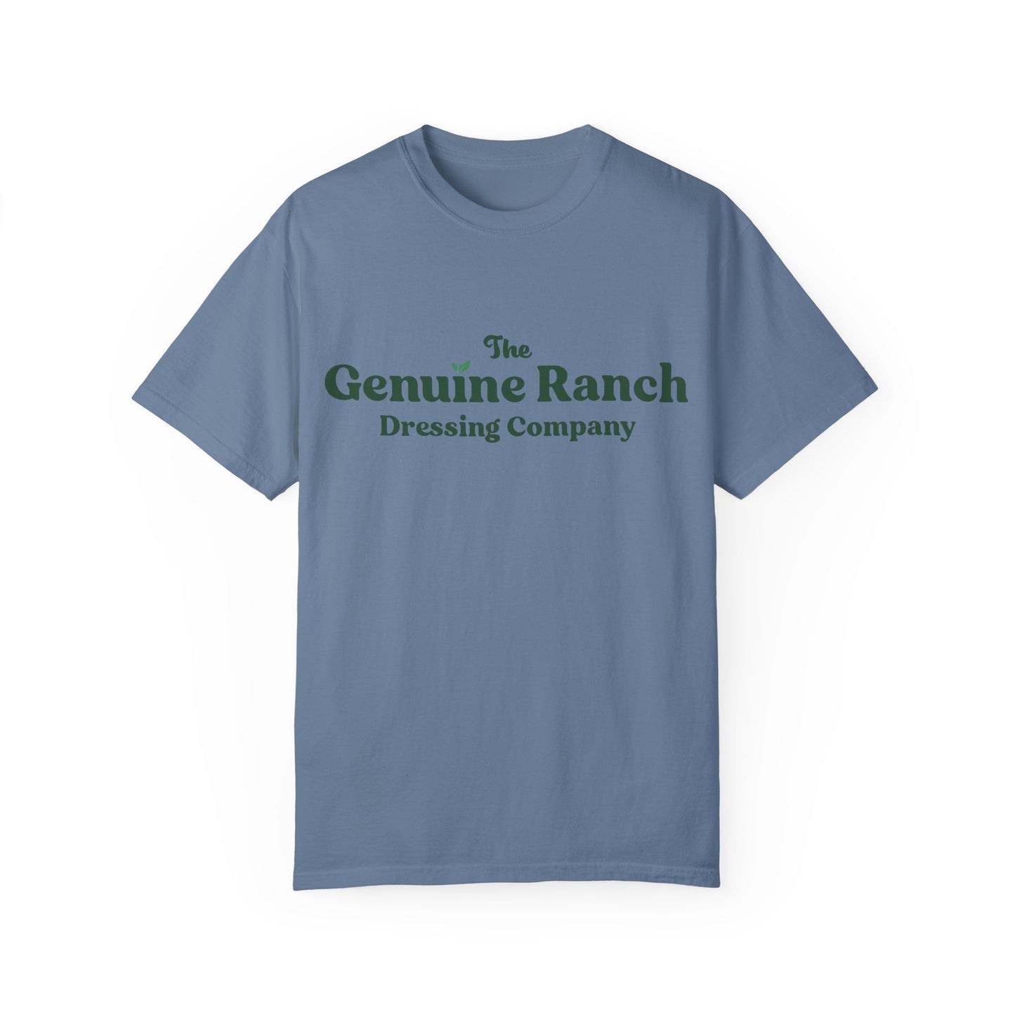 Genuine Ranch Unisex Garment-Dyed T-shirt - Casual Farmhouse Style 2 logo