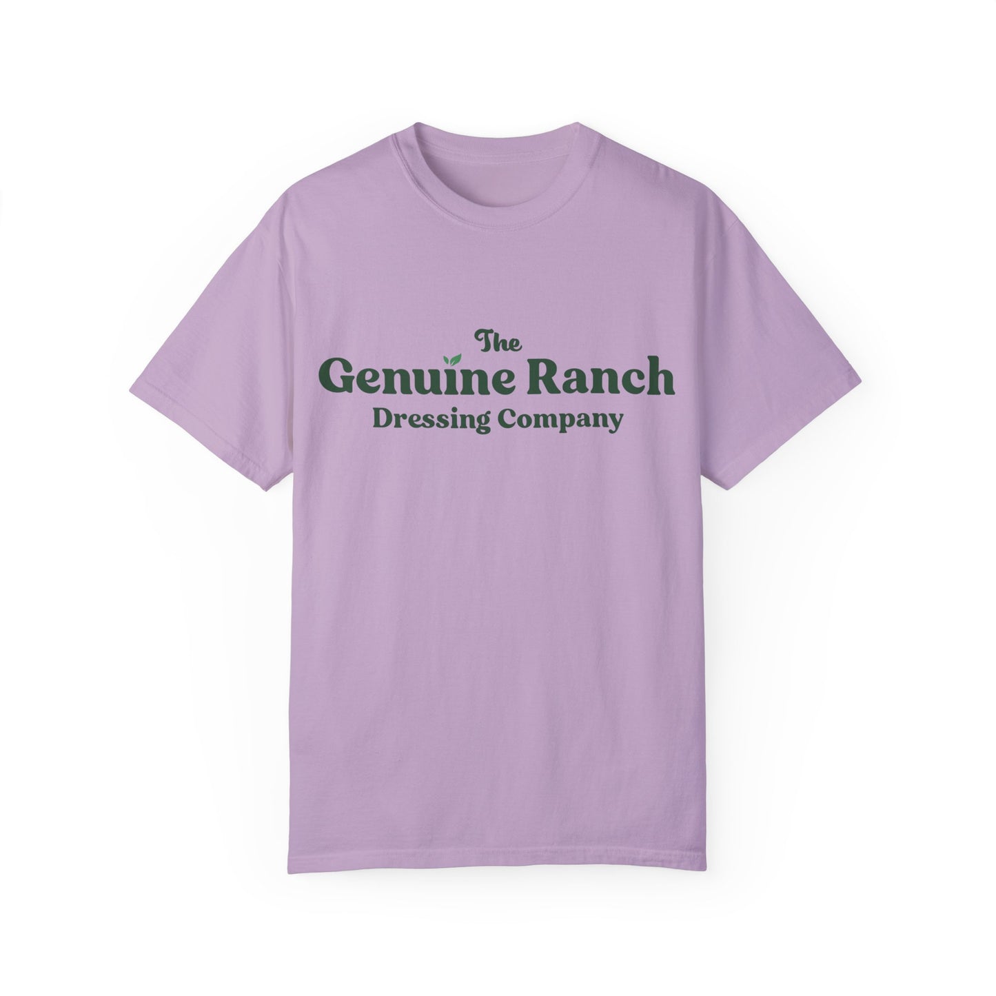 Genuine Ranch Unisex Garment-Dyed T-shirt - Casual Farmhouse Style 2 logo