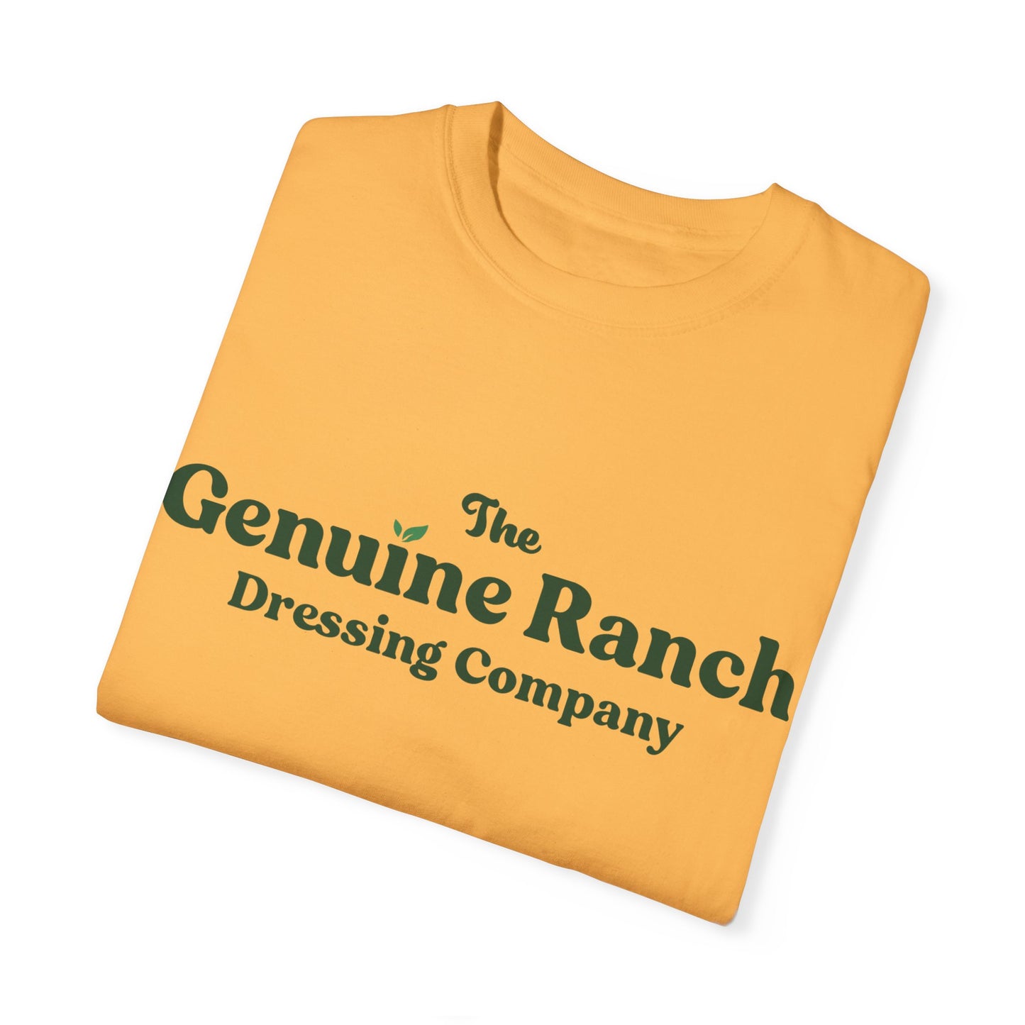 Genuine Ranch Unisex Garment-Dyed T-shirt - Casual Farmhouse Style 2 logo