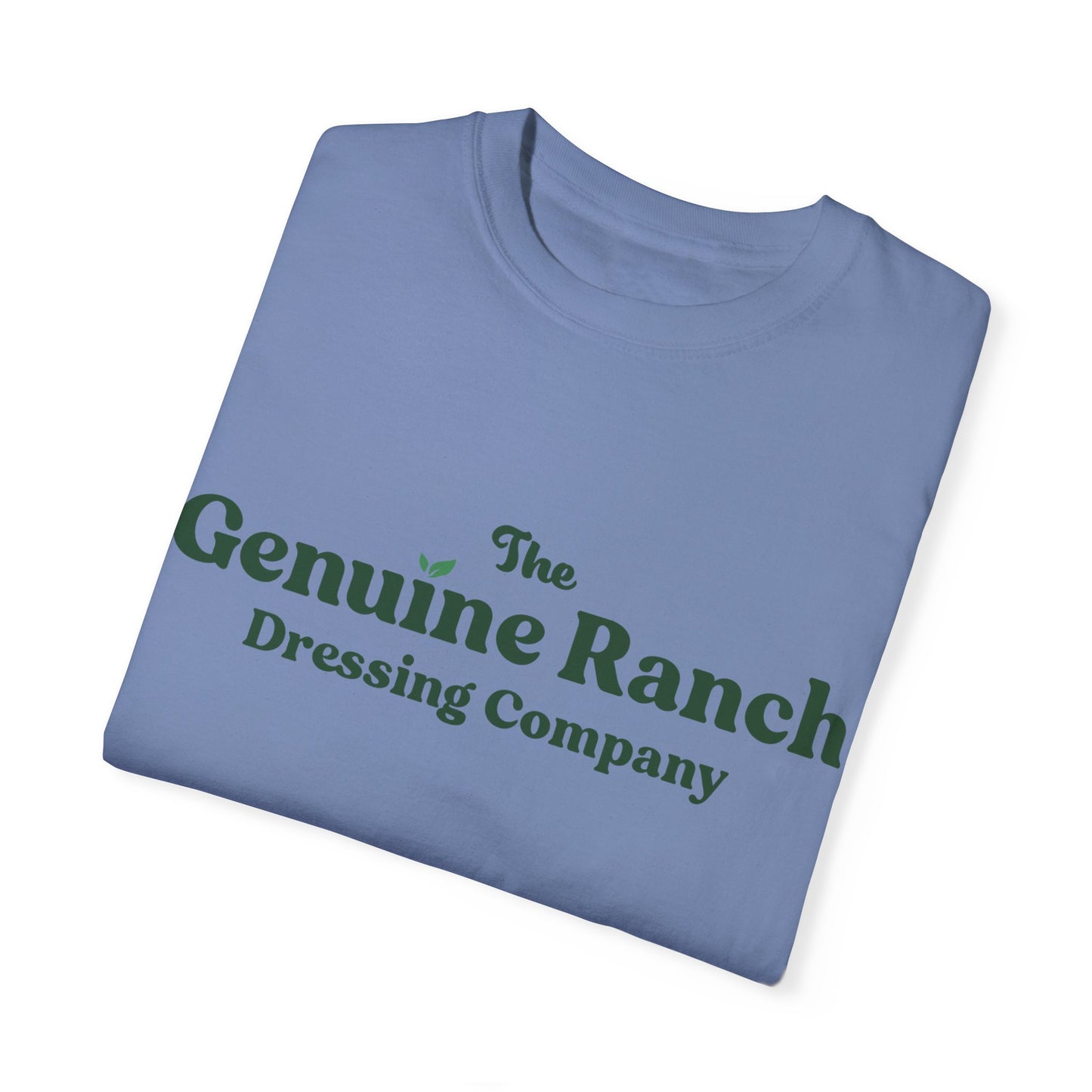 Genuine Ranch Unisex Garment-Dyed T-shirt - Casual Farmhouse Style 2 logo