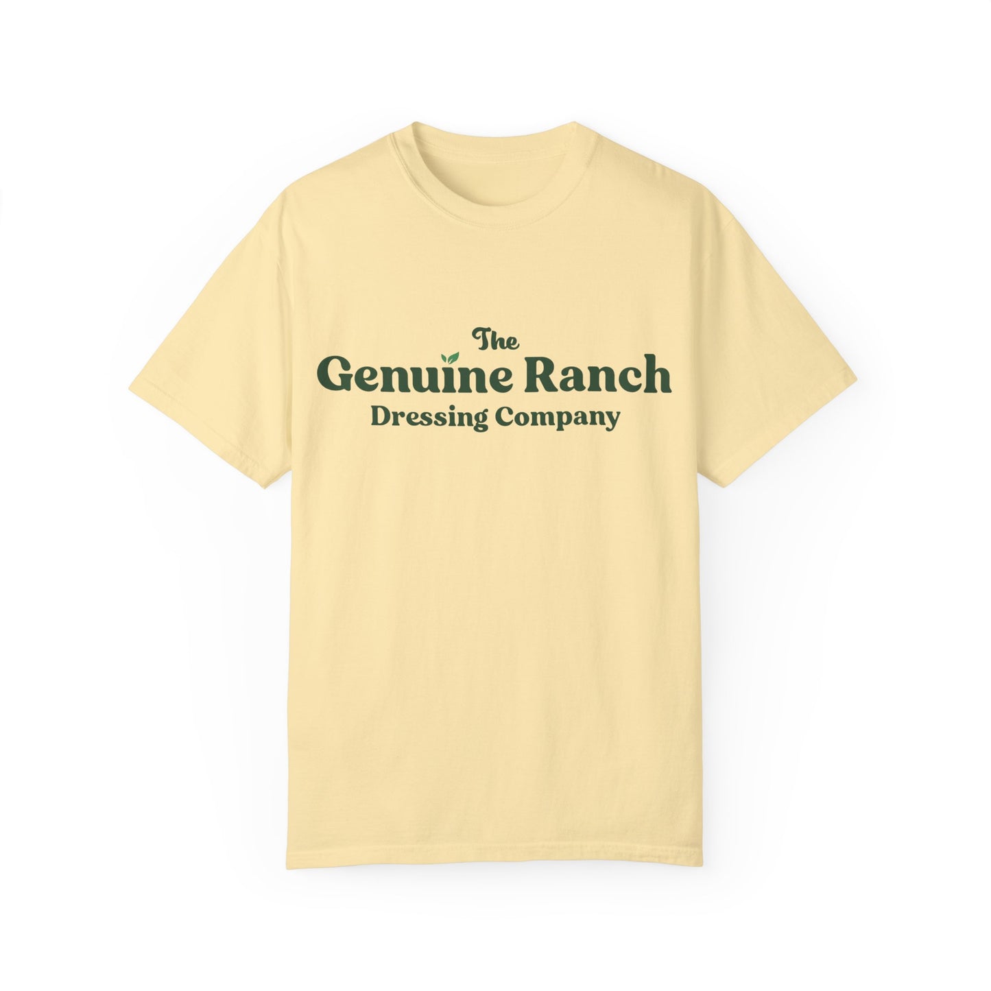 Genuine Ranch Unisex Garment-Dyed T-shirt - Casual Farmhouse Style 2 logo