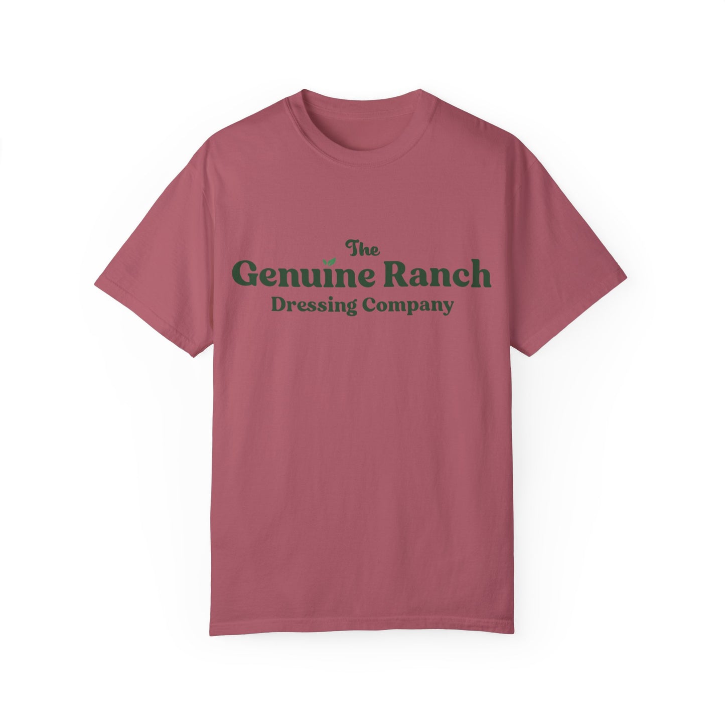 Genuine Ranch Unisex Garment-Dyed T-shirt - Casual Farmhouse Style 2 logo
