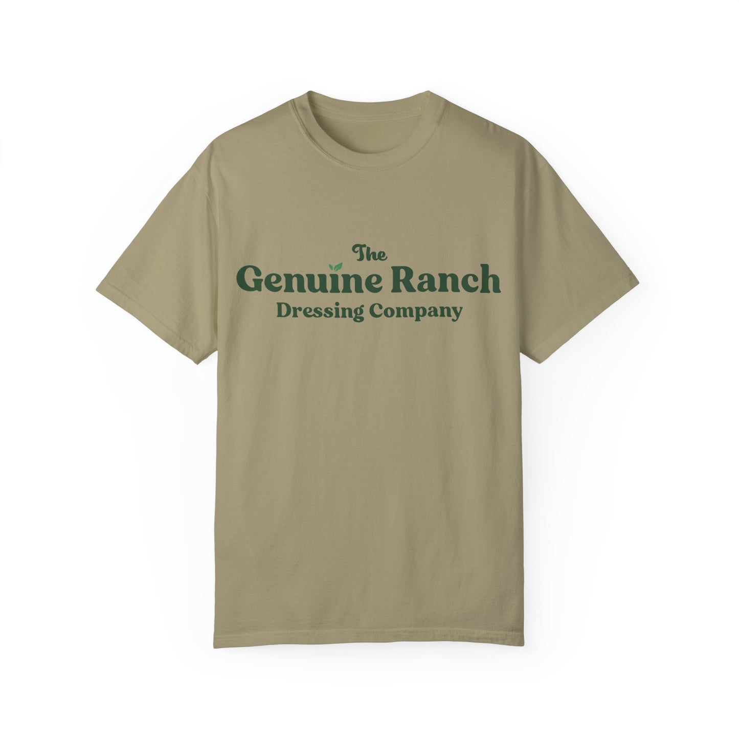 Genuine Ranch Unisex Garment-Dyed T-shirt - Casual Farmhouse Style 2 logo