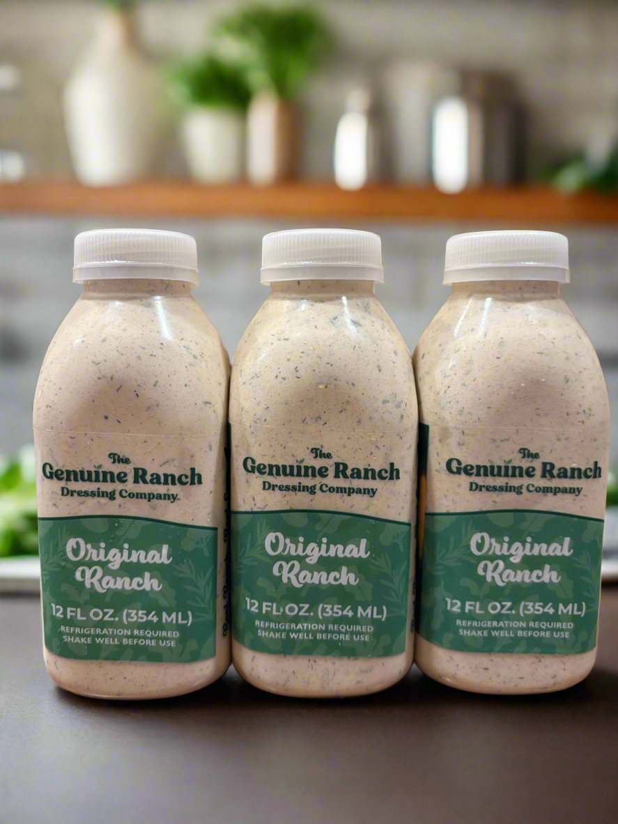 Original Genuine Ranch Dressing 3-Pack (Bestselling Bundle)
