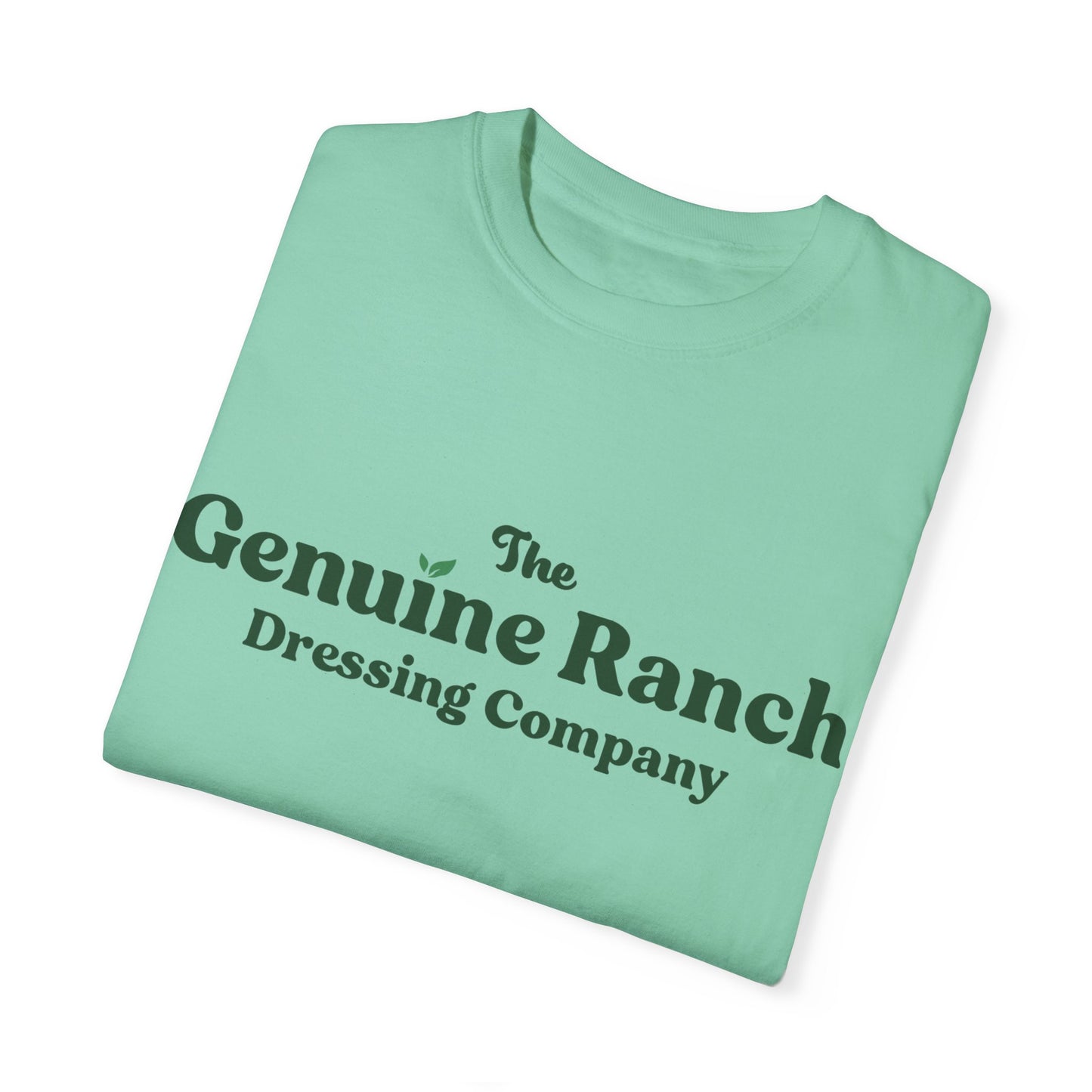 Genuine Ranch Unisex Garment-Dyed T-shirt - Casual Farmhouse Style 2 logo