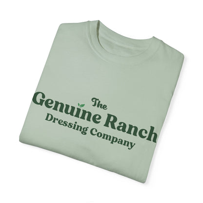 Genuine Ranch Unisex Garment-Dyed T-shirt - Casual Farmhouse Style 2 logo