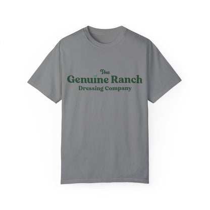 Genuine Ranch Unisex Garment-Dyed T-shirt - Casual Farmhouse Style 2 logo